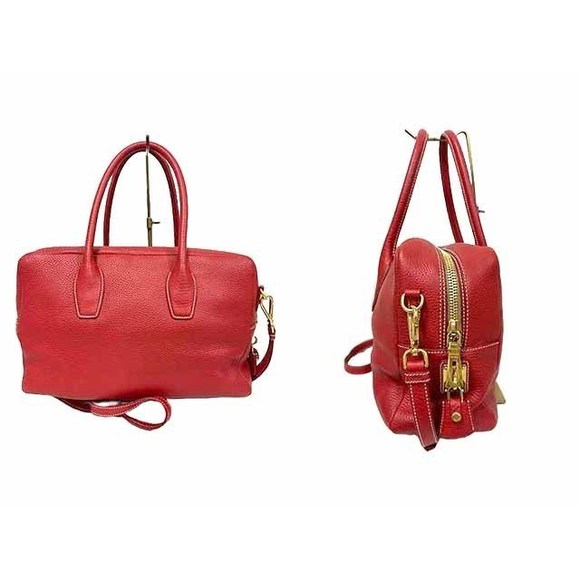 Prada Handbag Rosso Red - Picture 2 of 5